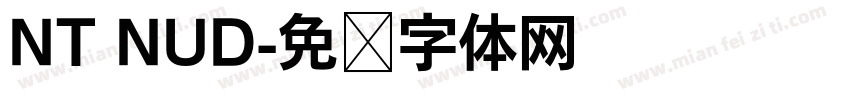 NT NUD字体转换